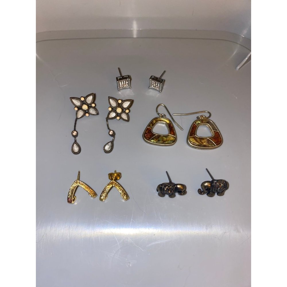 5 pair miscellaneous earrings